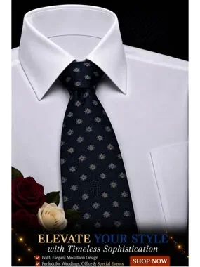 countess mara | Accessories | Countess Mara Navy Gold Medallion Mens ...